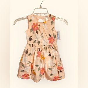 NWT Toddler Girls Floral Sleeveless Dress 3 T